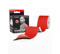 Kintex Kinesiological Tape Classic - Auto-adhésif, Élastique, Résistant à l’Eau et Antiallergique - Bandage Sportif et Kinésiotape pour Blessures liées au Sport - Rouge - 5 cm x 5 m
