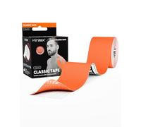 Kintex Kinesiological Tape Classic - Auto-adhésif, Élastique, Résistant à l’eau et Antiallergique - Bandage sportif et Kinésiotape pour Blessures liées au Sport - Orange - 5 cm x 5 m