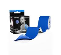 Kintex Kinesiological Tape Classic - Auto-adhésif, Élastique, Résistant à l’Eau et Antiallergique - Bandage Sportif et Kinésiotape pour Blessures liées au Sport - Bleu foncé - 5 cm x 5 m