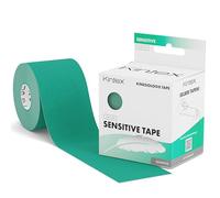 Kintex Kinesiology Tape Sensitive - Auto-adhésif, Élastique, Résistant à l’eau et Antiallergique - Bandage sportif et Kinésiotape pour Peaux Sensibles - Vert Menthe - 5 cm x 5 m