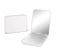 Kintion Miroir de poche grossissant x3 LED (blanc)