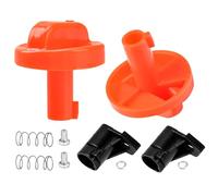 KINTLE Lot de 2 boutons d'étranglement 4180 180 9500 compatibles avec les modèles de débroussailleuse S-tihl HT102 HT103 HT131 HT132 FS91 FS111 FS131, ce produit a une bonne résistance à l'abrasion