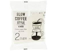 Kinto Slow Coffee Filtre en papier de coton pour 2 tasses