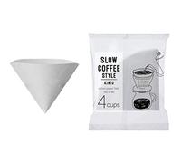 Kinto Slow Coffee Style - Filtres à café en papier coton - 4 tasses