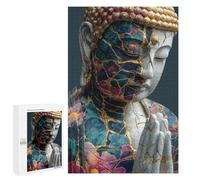 Kintsugi Art Healing Cracks with Gold Puzzle 1000 Pièces Educa Jouet en Bois Cadeau Unique Décoration Intérieure Jeu Éducatif Challenge Toy Adultes Et Enfants À Partir De 14 Ans 1000 PCS