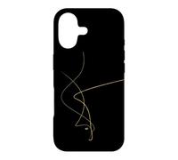 Kintsugi Art Japonais Réparation Dorée Minimaliste Coque pour iPhone 17
