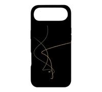 Kintsugi Art Japonais Réparation Dorée Minimaliste Coque pour iPhone Air