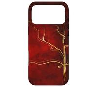 Kintsugi Art Japonais Rouge Coque pour iPhone 17 Pro Max