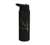 Kintsugi Art japonais Stainless Steel Insulated Water Bottle