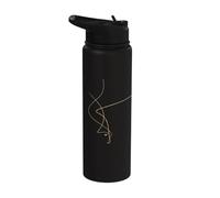 Kintsugi Art japonais Stainless Steel Insulated Water Bottle
