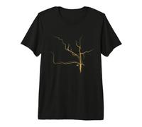 Kintsugi Art Japonais T-Shirt Haut de Gamme