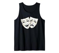 Kintsugi Comédie Tragédie Masque Théâtre Résilience Graphic Débardeur