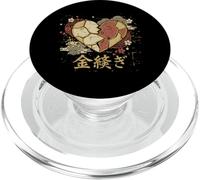 Kintsugi Cœur brisé Esthétique Résilience Japonaise PopSockets PopGrip pour MagSafe