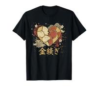 Kintsugi Cœur brisé Esthétique Résilience Japonaise T-Shirt