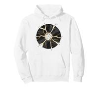 Kintsugi Disque Vinyle Resilience Wabi Sabi Graphic Sweat à Capuche