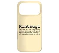 Kintsugi Gold Pottery Repair Japanese Poetic Tradition Word Coque pour iPhone 17 Pro Max