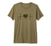 Kintsugi Heartbeat Kit de réparation de poterie Japonaise T-Shirt Haut de Gamme