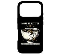 Kintsugi Kintsukuroi Art Japonais imparfait Wabi Sabi Coque pour iPhone 17 Pro