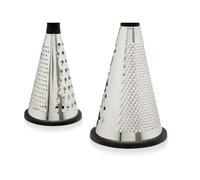 Kinvara Râpe Noire argentée Acier Inoxydable ABS TPR 11,5 x 24,5 x 11,5 cm (12 unités)