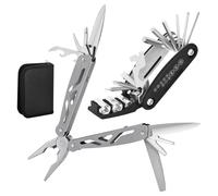 Kinwers Kit Reparation Velo,2 pcs Outil Multifonction Extérieur Portable Mini Pince Tournevis pour Camping Extérieur Réparation