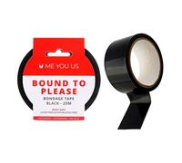 Kinx Bound To Please Bondage Tape Restraints Black 20m