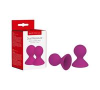 Kinx Dual Masseuse Pack de 2 Suceurs de Mamelons en Silicone