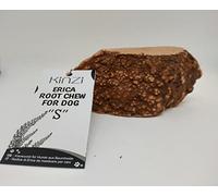 Kinzi Racine de Bruyère à mâcher pour Votre Chien - Jouet à Mâcher pour Chiens S 100% Naturel Mastication Et Hygiène Dentaire