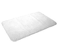 Kinzler Housse de Couvercle de WC en Microfibre de Haute qualité, Microfibre Polyester, weiß, 50 x 80 cm