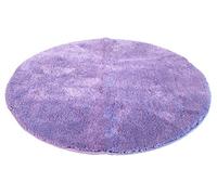 Kinzler J-10083/22 Tapis de Bain Rond en Microfibre Lilas 90 cm
