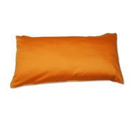 Kinzler K-10036/06 Paire de taies d'oreiller en Satin de Coton Jaune uni 40 x 80 cm