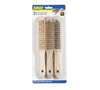 Kinzo 29632 Brosse en acier 3 pièces