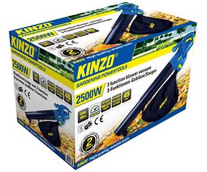 Kinzo 46630 Aspirateur/Souffleur 3 fonctions
