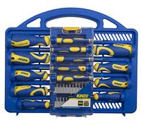 Kinzo 54151 Set de 34 Tournevis Chrome-Vanadium