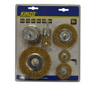 Kinzo 54679 Brosse en acier 6 pièces