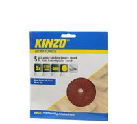 Kinzo 71740 Papier abrasif rond en bois 150 mm