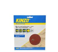 Kinzo 71741 Papier abrasif en bois rond 150 mm
