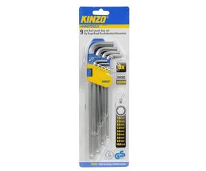 Kinzo 71907 Jeu de 9 Clés anglaises à bille
