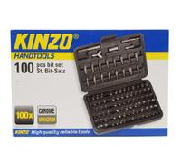 Kinzo 72043 100 Embouts de visserie dans boitier