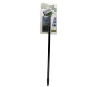 Kinzo Brosse Désherbante Télescopique 3-en-1 ¿ Outil Désherbant avec Grattoir et Racloir ¿ Manche 80 à 140 cm ¿ Pour Terrasse, Allée, Dalles ¿ Brosse Mauvaises Herbes Ergonomique