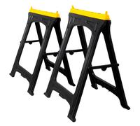 Kinzo Chevalets 2 Pièces Pliables Capacité Max. 170 kg par Chevalet