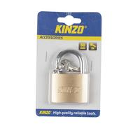 Kinzo CI Cadenas Laiton 50 mm avec 3 clés laiton