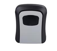 Kinzo Coffre-fort à clés - Avec serrure à combinaison - Code à 4 chiffres - 10 000 combinaisons - Pour l'intérieur et l'extérieur - Boîtier en métal robuste - Étanche - Montage mural