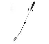 Kinzo Désherbeur thermique 80 cm - Brûleur à gaz à flamme réglable - Lance-flammes sans fil pour pierre et béton - Peut également servir d'allume-barbecue