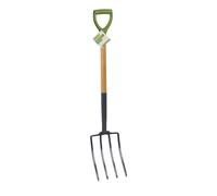 Kinzo Fourche Kinzo 105 cm - 4 Dents - Fourchette de jardin avec manche en bois
