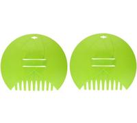 Kinzo Garden Leaf Grabbers - 2 pièces - pour ratisser les feuilles mortes et les déchets de jardin