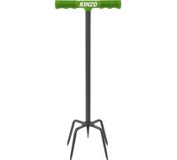 Kinzo Griffe de jardin 96 cm - Outil de jardinage pour ameublir le sol, désherber avec manche ergonomique