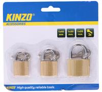 Kinzo Lot de 3 cadenas de tailles différentes