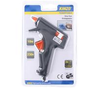 Kinzo Pistolet à colle, 230 V, 10 W - Noir