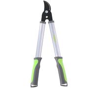 Kinzo Sécateur à branches 48 cm - Taille-haie pour haies et branches - Outil de coupe et de jardin avec bec pour perroquet - Poignées ergonomiques - Métal/plastique - Argenté/gris