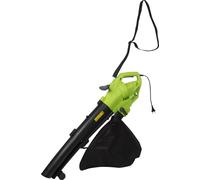 Souffleur de feuilles Garden - avec sac de ramassage - 3000W - 3 en 1 - souffler, aspirer et broyer